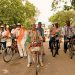 जामनेर तालुका काँग्रेस कमिटी तर्फे महागाई विराेधात सायकल आंदोलन !!