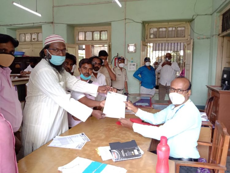 मिरज तहसील कार्यालयातील कामचुकार ,बेशिस्त अधिकाऱ्याच्या विरोधात 14 ऑगस्ट पासून आमरण उपोषण