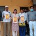प्राथमिक आरोग्य केंद्र विखरण येथील आरोग्य कर्मचाऱ्यांच्या कोरणा योद्धा म्हणून सन्मान