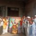 विखरण येथे भारतरत्न डॉ बाबासाहेब आंबेडकर यांना अभिवादन