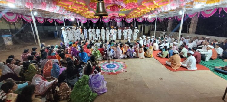 श्री. क्षेत्र पडवी येथे माजी सैनिकांच्या गावी अखंड हरिनाम सप्ताह
