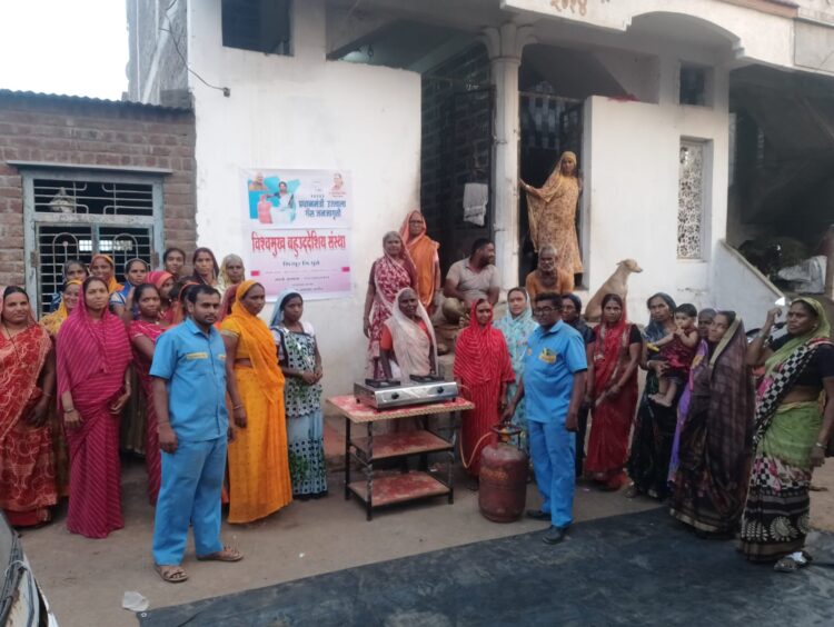 ममाणे येथे विश्वमुख बहुद्देशीय संस्था तर्फे जनजागृती