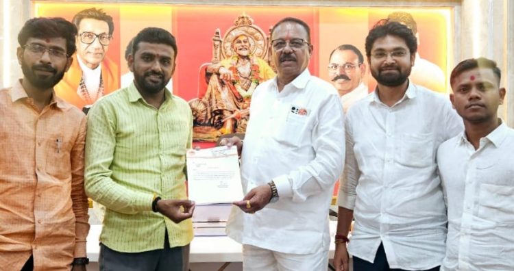 शिवसेना शिंदे गटाचे चाळीसगाव शहरप्रमुख पदी सागर चौधरी यांची निवड…