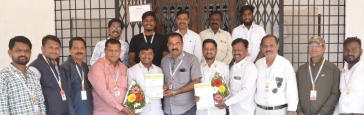 खानापूर तालुका पत्रकार संघटनेच्या तालुकाध्यक्षपदी गणेश धेंडे यांची फेरनिवड…..