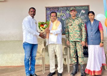 जिनियस इंग्लिश स्कूल तांदुळवाडी येथे ८० वा स्वातंत्र्य दिन मोठ्या उत्साहात साजरा