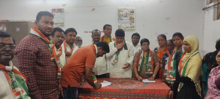 सोलापूर शहर काँग्रेस सदस्य नोंदणी अभियानास सुरुवात