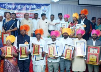 पंढरपूर येथे ईगल न्यूज नेटवर्कचा  वर्धापनदिन उत्साहात साजरा