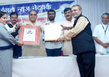 डॉ.शंकर अंदानी यांना राष्ट्रीय जीवनगौरव पुरस्कार प्रदान