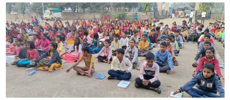 शिक्षण प्रसारक मंडळ संचलित विद्या मंदिर माध्यमिक व उच्च माध्यमिक प्रशाला वाकी (शिवणे) येथे योगा बाल व युवा संस्कार वर्ग संपन्न.