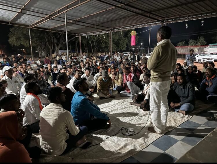 मराठा समाजावर अन्याय करण्याचा प्रयत्न कराल तर भस्म ह्याल….नवीन वर्षाच्या सुरवातीला वडजल येथील बैठकीत मराठा एकिकरणाची हाक!