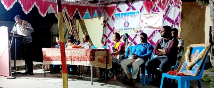 राष्ट्रनिर्मितीसाठी थोर पुरुषांचे विचार महत्वाचेप्रा. बालाजी वाघमोडे यांचे प्रतिपादन.