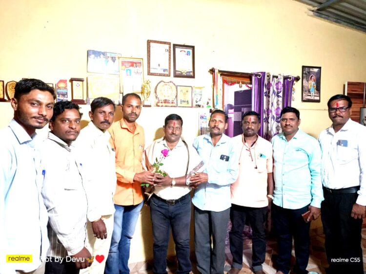 पोलीस मित्र संघटना नवी दिल्ली भारत संघटनेच्या वतीने पत्रकार यांचा सन्मान….