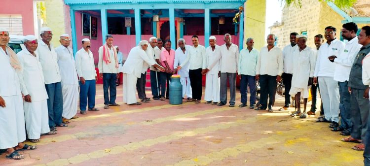 कामथ येथे 1 जून जन्मतारीख असणाऱ्यांचा सामूहिक वाढदिवस उस्ताहात साजरा