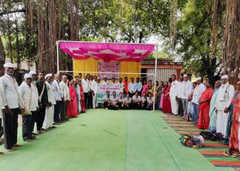 माहीजळगाव गावात भव्य शेतकरी मेळावा उत्साहात संपन्न